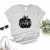 Citrouille reconnaissant impression t-shirts femmes Hipster drôle T-shirt dame Yong fille 6 couleurs