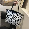 Bolso grande para mujer, bolso grande para estudiantes, bolso nuevo para mujer, HBP, bolso de viaje de gran capacidad, bolso de terciopelo de un solo hombro, billetera