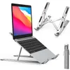 Tablet PC Standlar Metal Taşınabilir Katlanabilir Dizüstü Bilgisayar Stand Ayarlanabilir Defter Tutucu MacBook Pro Air Bilgisayar Tablet Taban Masası 221103