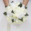 Имитация декоративная цветочная гирлянда невеста пена ручная подружка невесты букет многоцветные свадебные цветы