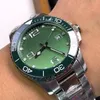 Longiness Automatisk herr Mechanical Watch Movement 41mm Round Bezel Waterproof Business armbandsur Montre de Luxehigh Quality Shop Original