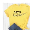 Lets Huddle Women Casual Tops Hipster Funny T-Shirt Lady Yong Girl Top Tee Drop