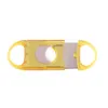 Portable Plastic Blade Pocket Cigar Cutter Round Tip Cigar Knife Scissors Shears Plastic Handles Smoking Tool Cigar Accessories 5 3355000