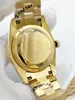 Алмазные женские наручные часы Золотая из нержавеющая сталь ремешок 40 -мм автоматическое механическое движение мужские часы для любовников пары дизайнерские мод