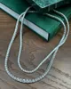 Chains 2022 Fashion 4mm 5mm Hip Hop Gold Color Silver Gothic Tennis Necklace Neck Chain Long For Men Male Women Jewellery