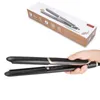 Hair Curlers Straighteners 2 in 1 curler Infrared Electric Flat Iron Negative Ion Smooth Curling Brush LED Display W221101
