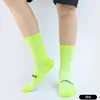 Chaussettes pour hommes 1 paire Prorofessional Cycling Respirant Sports pour hommes et femmes Running Basketball Compression Soccer