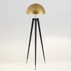 Floor Lamps Post-modern Designer Creative Office Simple Living Room Study Metal Personality Tripod Decoration Lamp