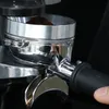Strumenti per il tè e il caffè Anello dosatore in alluminio 58MM 5M 51MM Filtro per la ciotola per la preparazione Cestino per la polvere Cucchiaio per strumenti Tampers Portafilter ware