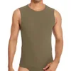 Herren-Tanktops, Bodybuilding, Fitnessstudio, Sport, Fitness, Unterhemden, Herrenbekleidung, Herren, lässig, ärmellos, Unterhemd, O-Ausschnitt, Muskelwesten