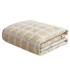 Couvertures emmailloter été coton mince couette couette roi patchwork couvre-lit luxe lit jeter 200x230cm décor à la maison pour enfants adultes 221103