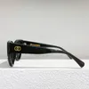 Designer Mannen vrouwen Goud Zwart Cat Eye Zonnebril 6054 stijlvolle zonnebril UV400 bril kwaliteit luxe uniek design frame UV bescherming persoonlijkheid