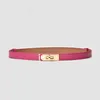 Luxe Designer Vrouwen Dunne Taille Riem Mode All-Match Vintage Taille Trim Breedte 1.8 Cm Cinched Taille Met jurk Decoratieve Riemen