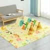 Spela mattor XPE Baby Foldble Kids Crawling Education Toys för Cildren Carpet Rug Puzzle 177x118cm Room Decor Gym Aktivitet 221103