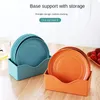 Dinnerware Sets 8Pcs Square Round Wheat Straw Plates Pasta Salad Bowls Lightweight Reusable Serving Party Snack Dinner Dishes Camping