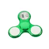 Spinnende bovenste LED -licht veranderen fidget spinners vinger speelgoed Kids Toys Auto Change Patroon met Rainbow Up Hand Spinner D57