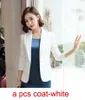 فساتين العمل Izicfly Spring Summer Style Engant Astrical Oper Office Off For Women Jacket Assions Armorms Blazer Suit Work-1 Piece