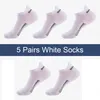 Men's Socks 5Pairs High Quality Men Ankle Breathable Cotton Sports Mesh Casual Athletic Summer Thin Cut Short Sokken Size 38-44