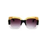 مصمم النظارات الشمسية نظارات العلامة التجارية في الهواء الطلق ظلال PC Farme Fashion Classic Ladies Sunglass