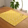 Tafel servet Noordse katoenen linnen servetten met opbergvak diner stof zakdoek hanky feest bruiloftsvoorziening huis el banket decor