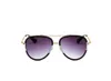 Designer Sonnenbrille Little Bee Fashion New Metal Large Rahmen Sonnenbrillen Retro-Männer und Frauen High-End-Brille UV400