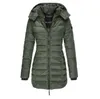 Parka da donna Parka con cappuccio Parka da donna Piumino Autunno Inverno Cappotto Classico Abbigliamento moda Giallo Rosso Blu Grigio Nero Verde Manteau Femme