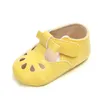 Новая детская девочка Sandales Newborn First Walkers Bebes Летни