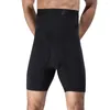 Ginásio para homens de treinamento shorts de treinamento corporal compressão curta Treinador de barriga Controle