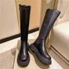 Botas vestido sapatos inverno novo chelsea designer mulheres joelho alto neve moda chunky quente plataforma goth femme ytmtloy botines de mujer