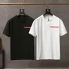 2022 メンズデザイン Tシャツ春夏カラー袖 Tシャツ休暇半袖カジュアルレタープリントトップスサイズ範囲 S-XXL