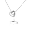Ketten 925 Sterling Silber Helle Herzen Halskette Passt Für Frauen Geschenk Liebhaber Frau