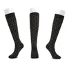 Chaussettes pour hommes Arrivée Antifatigue Unisexe Compression Crossfit Vol Voyage Cyclisme Fit Pour Infirmières Shin Splints