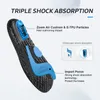 Shoe Parts Accessories UPAKME Sneakers Air Cushion Insoles PU Memory Foam Sport Support Inserts Popcorn Orthopedic Pad For Feet Men Women Insert 221103