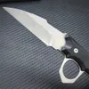 Тактические ножи EDC с фиксированным лезвием 7Cr13Mov Sharp Blade G10 Ручки Выживание На открытом воздухе Снаряжение Повседневное ношение Охотничьи карманные ручные инструменты с оболочкой Kydex