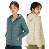 LL-2103 Yoga Outfit Outdoor JacketsHoodies Femmes Parkas À Manches Longues Veste Tops Dames Manteaux Manteaux D'hiver Épais Manteau Casual Chaud