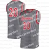 Le basket-ball universitaire porte des maillots de basket-ball Red Storm personnalisés de St. John's David Caraher Nick Rutherford Greg Williams Jr. Chris Mullin Metta World Peace