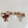 Accessoires de cheveux 1-4Y dessin animé ours bébé laine mitaines hiver chaud enfants fille gants tricotés enfants enfant en bas âge épais dentition mitaine Handschoen