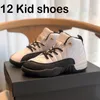 Dzieci 12 12s Buty do koszykówki Space Jam wyhodowany Concord Sali Red Children Chłopcze Białe różowe Designer Designer Sneakers Toddlers Birthday Gift 26-35 EUR