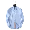 Mens Business Shirts Fall Shirts Fashion Solid Color Long Sleeve Men Dress Overized High Quality Shirt Edge M-3XL 65