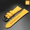 Watch Bands High Quality Silicone Soft Strap 22mm 24mm 26mm Band Bracelet Sport Wrist Universal Red Blue Yellow Black