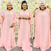 Abbigliamento etnico Chiffon Stiratura pesante Abiti lunghi Burqa Elegante Taglie forti Donne africane Pendolari da sera