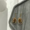 Boucles d'oreilles pendantes de Style industriel, géométrie abstraite, faites à la main, petite industrie lourde, Vintage, en forme de bulle de verre