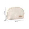 Creamy Color Women Makeup Bag Zipper Large PU Leather Cosmetic Bag Female Travel Make Up Pouch Organizer Beauty Case