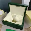 Rolex green watch box Cases luxury men's Watches accessories certificate handbag card square box holiday gift submarine 126713086