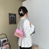 Evening Bags Shoulder For Women Mini Chain Mommy Square PU Daily Korea Version Casual Fashion Leather Mobile Female Phone Japan