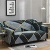Chair Covers 1 2 3 4 Seater Geometric Sofa Cover Elastic Spandex L Shape Chaise Longue Couch Slipcovers Furniture Protector Case