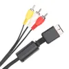 1.8m 6FT AV TV Audio Video Cable 3 RCA Component Cord For Sony Playstation 3 2 PS3 PS2 Console