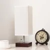 Table Lamps USB Mobile Phone Charging Lamp Linen Study Dormitory Bedroom Bedside