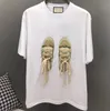 Mäns plus tees polos designer män plus tees t shirt kvinnor tshirt med bokstav avslappnad korta ärmar sommar mans tryck skor lösa bomull ärmstorlek s-5xl urwz