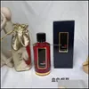 Incense Pers Fragrances For Neutral Parfum High Quality Roses Vanille Cedrat Boise 120Ml Man Women Fragrance Edp Long Lasting Smell Dhmnd